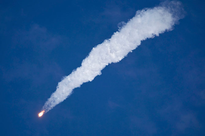 Belarusian Oleg Novitsky launched into space