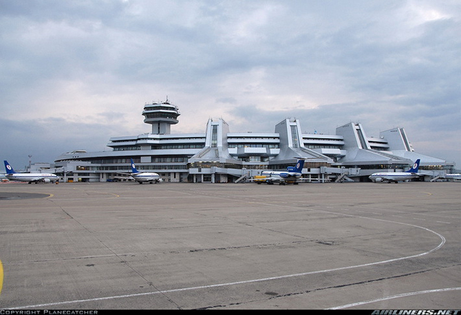 Minsk National Airport set a record in 2012: 1.8 million passengers were served