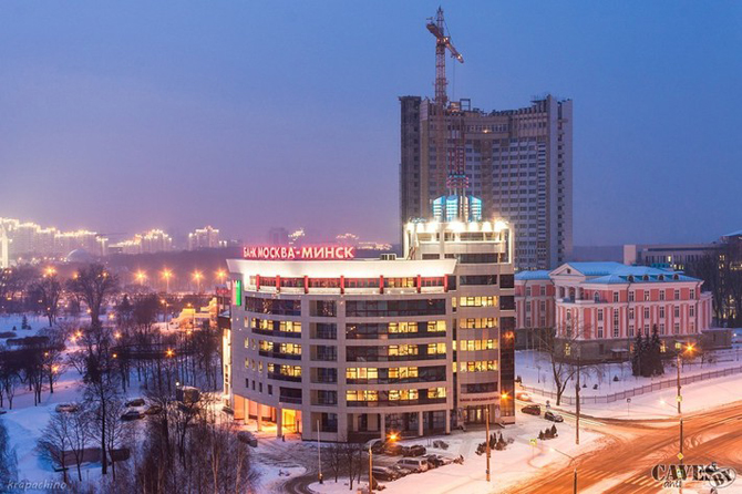 Minsk in the evenings (photos)