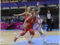 Belarus women's basketball team won the second game at Euro-2013.