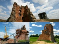 Top 10 ruins with a history that must be seen before they are renovated. The castle in Navahrudak.